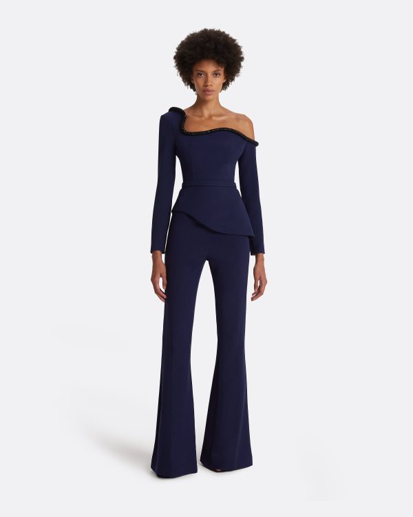 Halluana Azurite Blue Trousers - Image 2
