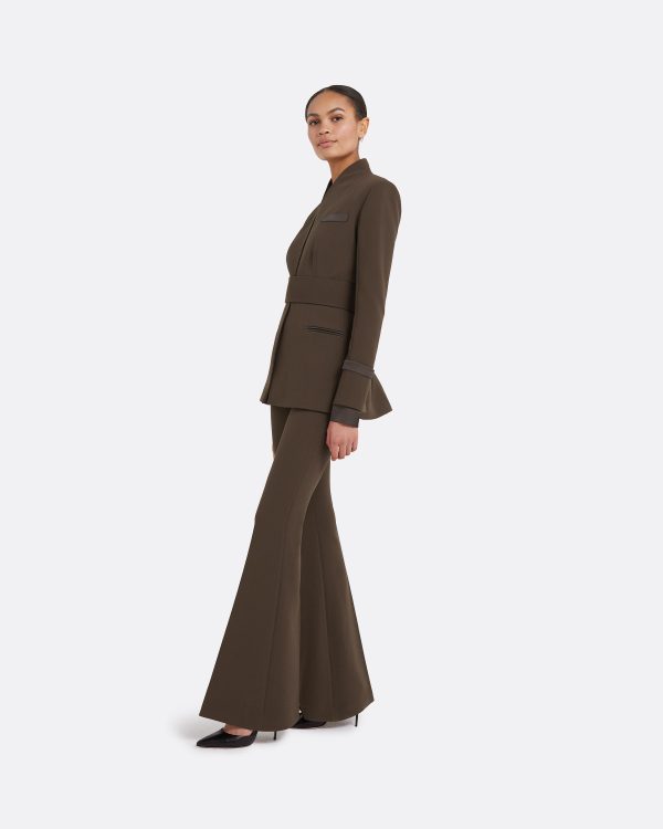 Halluana Chocolate Trousers - Image 3