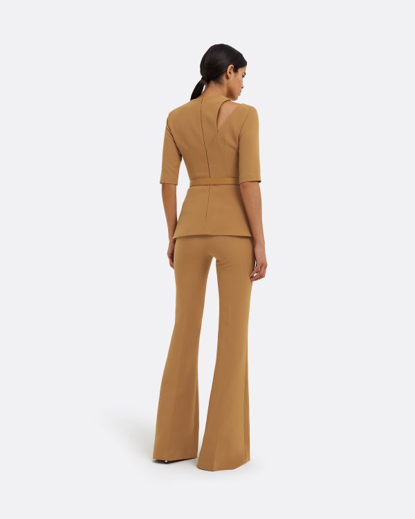 Halluana Cognac Trousers - Image 2