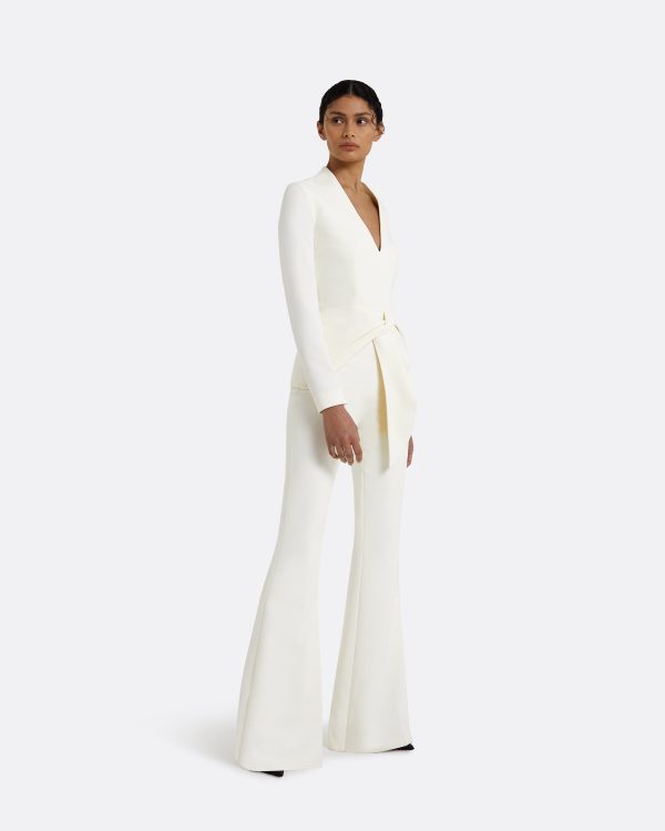 Halluana Ivory Trousers - Image 3