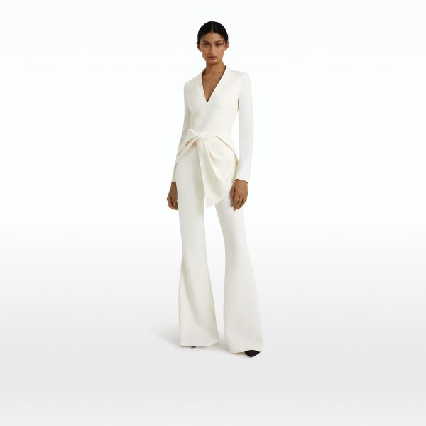 Halluana Ivory Trousers - Image 5