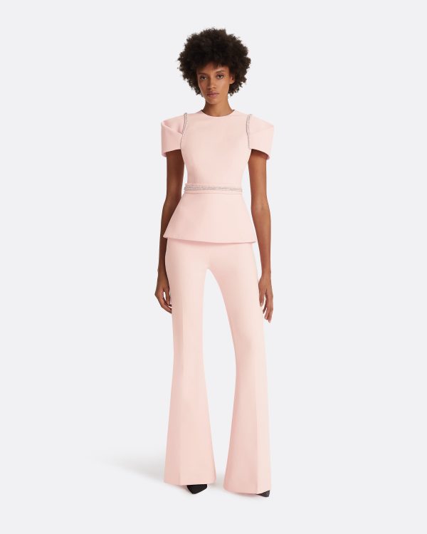 Halluana Pale Pink Trousers - Image 3