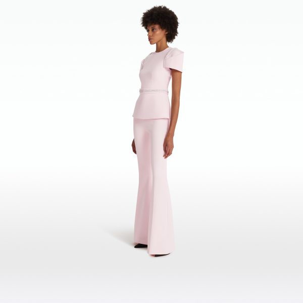 Halluana Pale Pink Trousers - Image 4