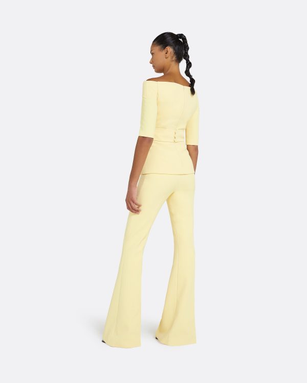Halluana Pale Primrose Trousers - Image 2