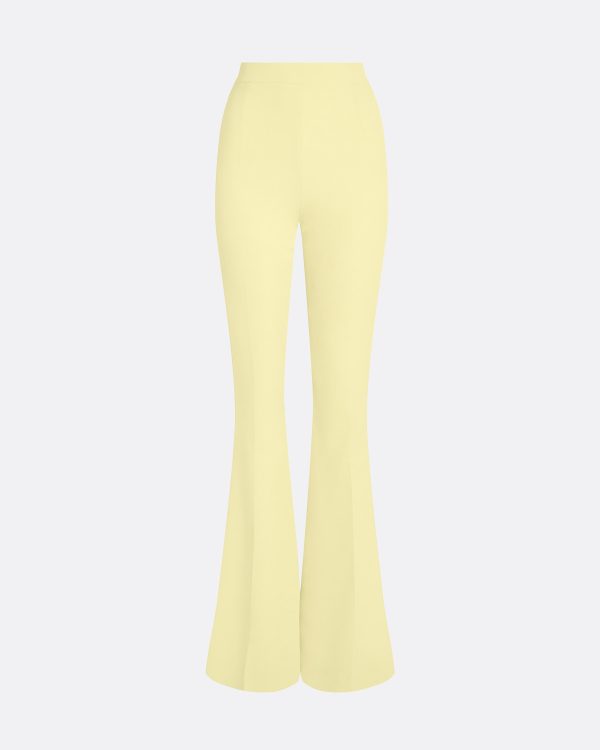 Halluana Pale Yellow Trousers - Image 4