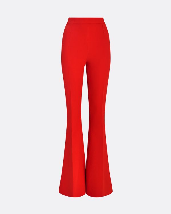 Halluana Scarlet Red Trousers - Image 4