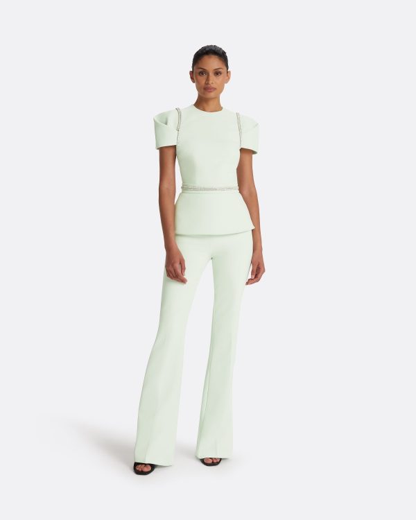 Halluana Spearmint Trousers - Image 3