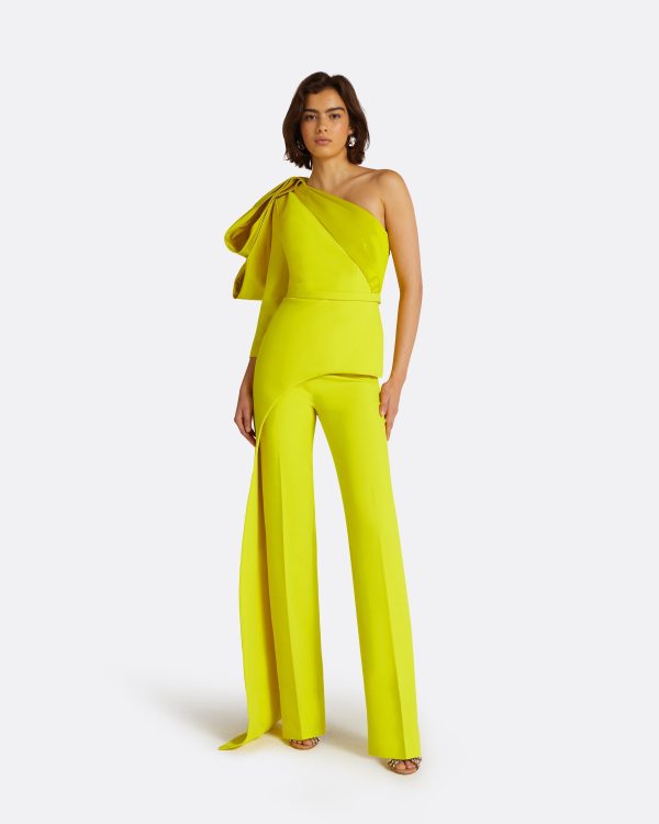 Goldie Chartreuse Trousers - Image 2