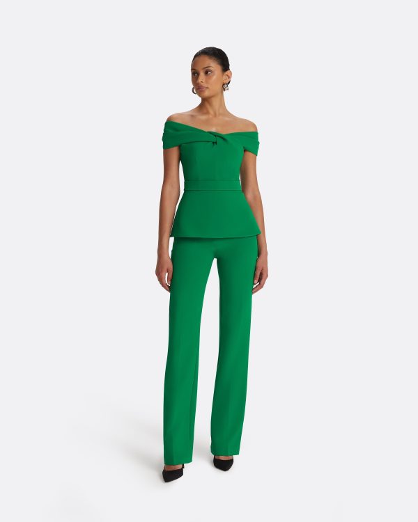 Goldie Emerald Trousers - Image 2