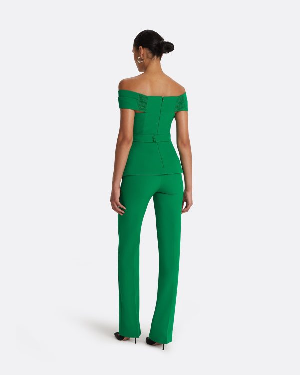Goldie Emerald Trousers - Image 3