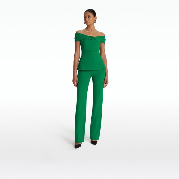 Goldie Emerald Trousers - Image 5
