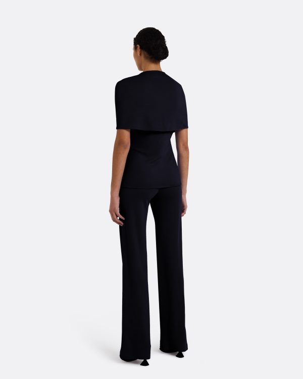 Lea Navy Trousers - Image 2