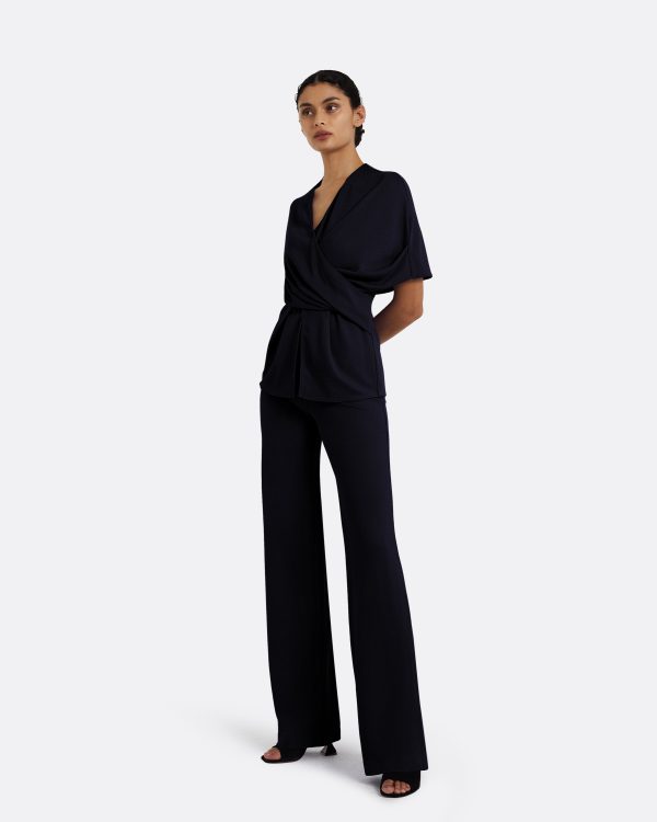 Lea Navy Trousers - Image 4