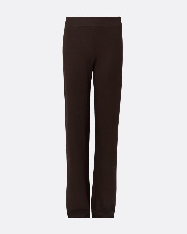 Lea Dark Mocha Trousers - Image 4