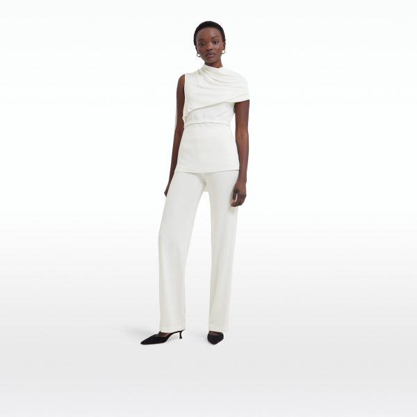 Lea Ivory Trousers - Image 5