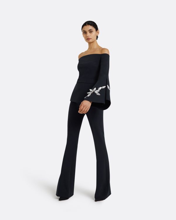 Alexa Midnight Navy Trousers - Image 3