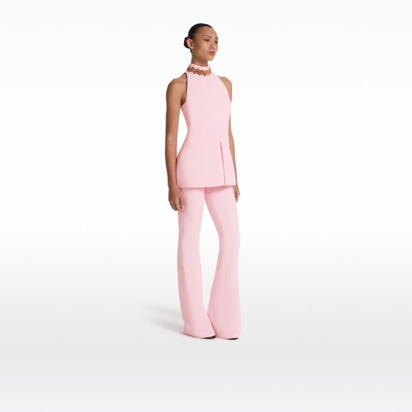 Alexa Peony Blush Trousers - Image 5
