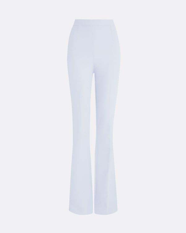 Alexa Silk Blue Trousers - Image 4