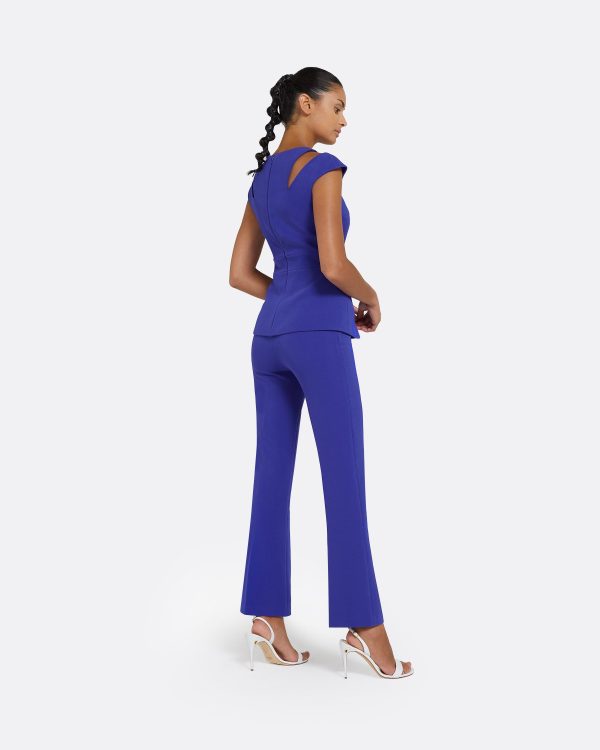 Mari Azure Blue Trousers - Image 2