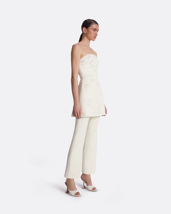 Mari Ivory Trousers - Image 3
