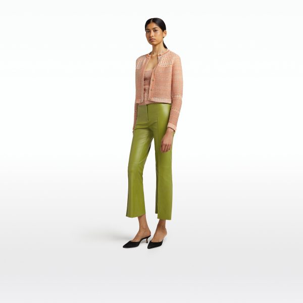 Mari Woodbine Vegan Leather Trousers - Image 5