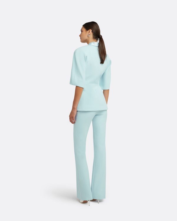 Alexie Baby Blue Trousers - Image 2