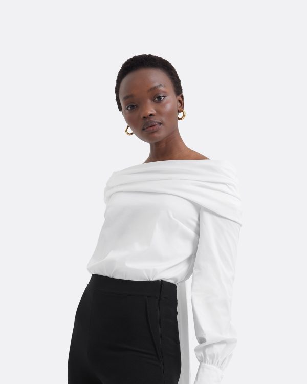 Tilly Ivory Cotton Shirt - Image 3