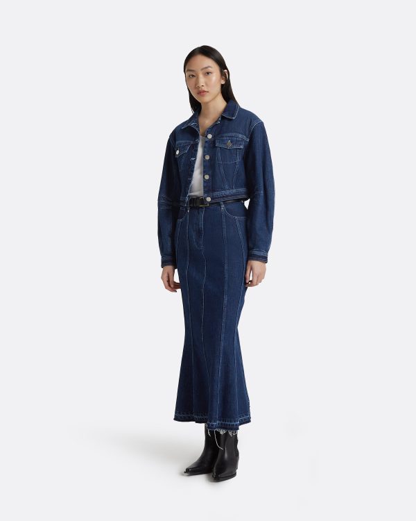 Deena Mid Wash Skirt - Image 4