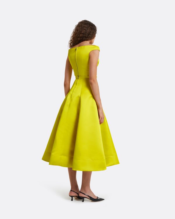 Uchgen Chartreuse Skirt - Image 2
