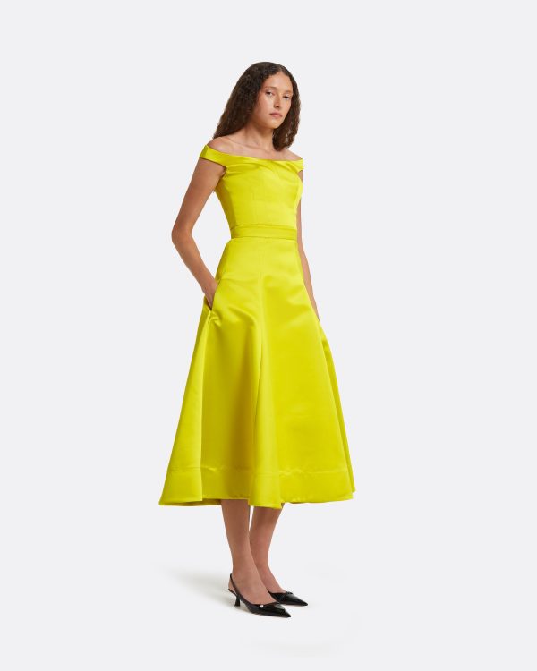 Uchgen Chartreuse Skirt - Image 4