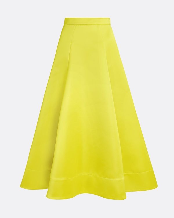 Uchgen Chartreuse Skirt - Image 5
