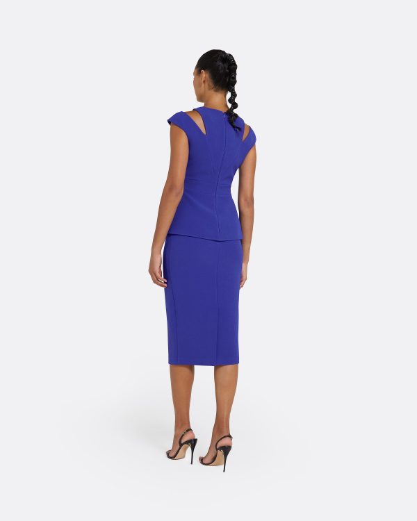 Hokoku Azure Blue Skirt - Image 2