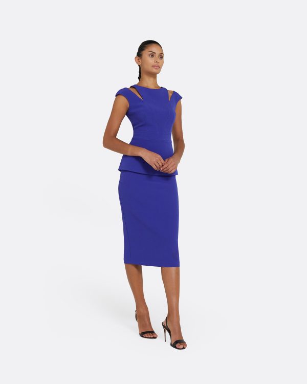 Hokoku Azure Blue Skirt - Image 3