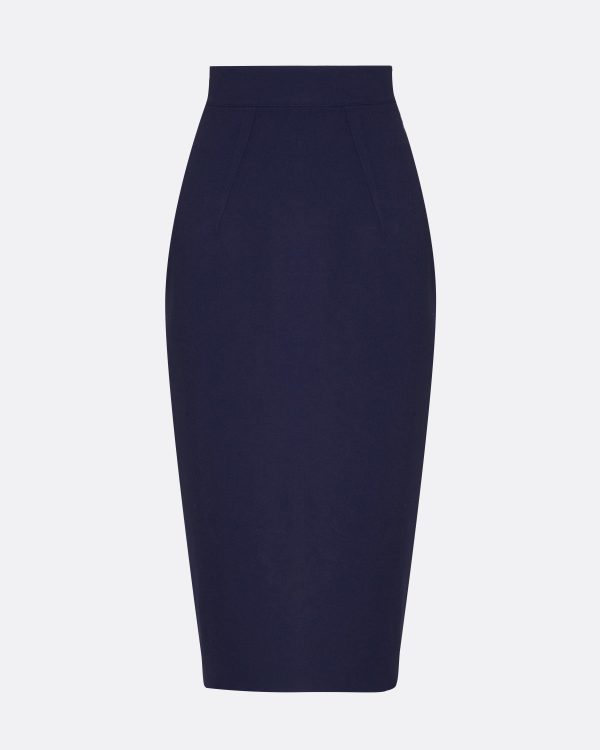 Hokoku Midnight Navy Skirt - Image 3