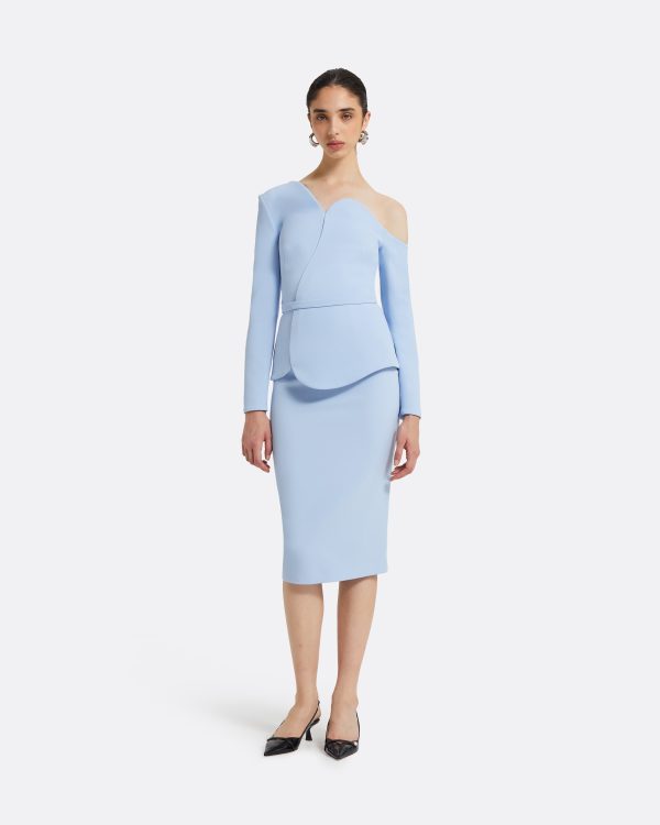 Hokoku Pale Blue Skirt - Image 5