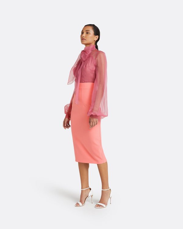 Hokoku Pink Blossom Skirt - Image 3