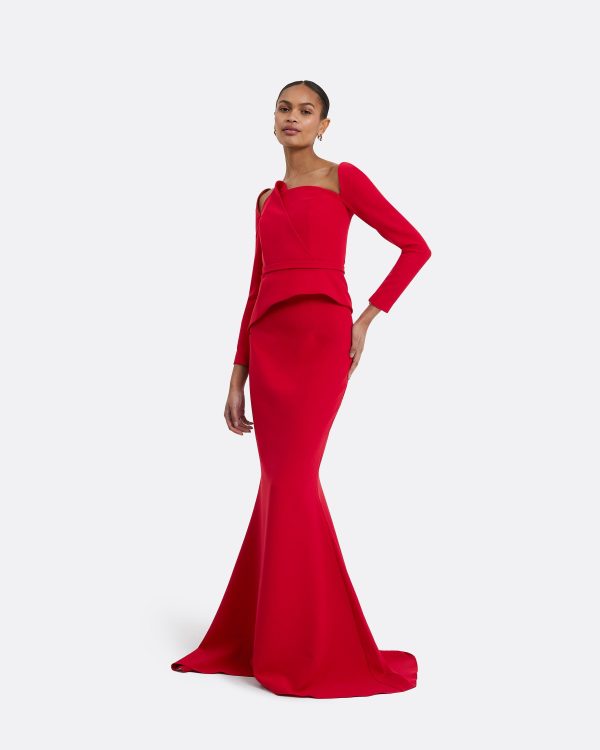 Gayeta Crimson Skirt - Image 3