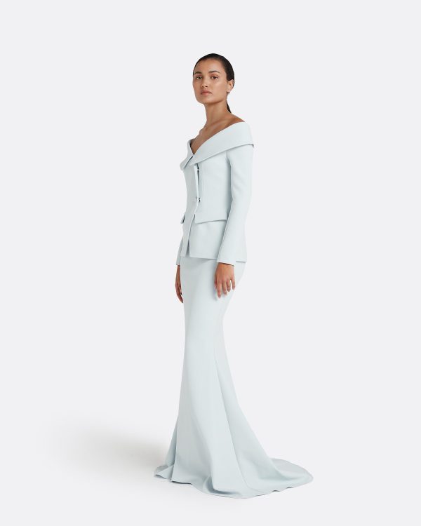 Gayeta Ice Blue Skirt - Image 3