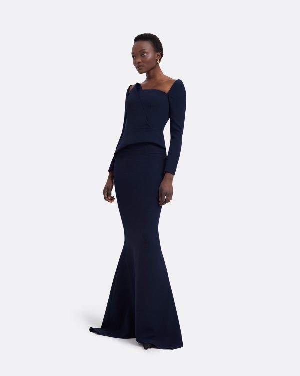 Gayeta Maritime Blue Skirt - Image 4