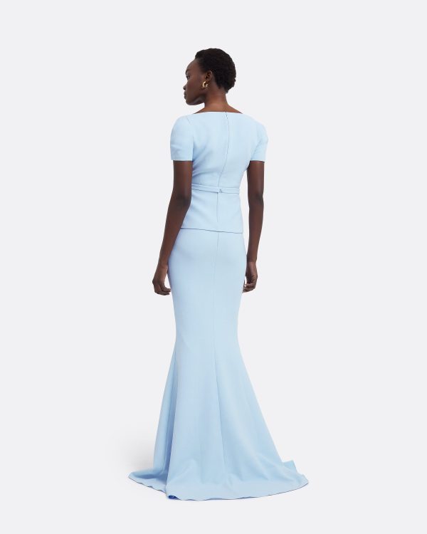 Gayeta Pale Blue Skirt - Image 2