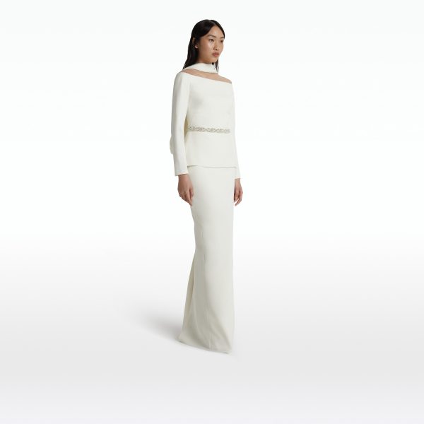 Sidha Ivory Skirt - Image 5