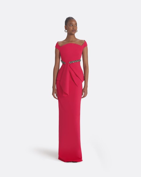 Sidha Raspberry Skirt - Image 3