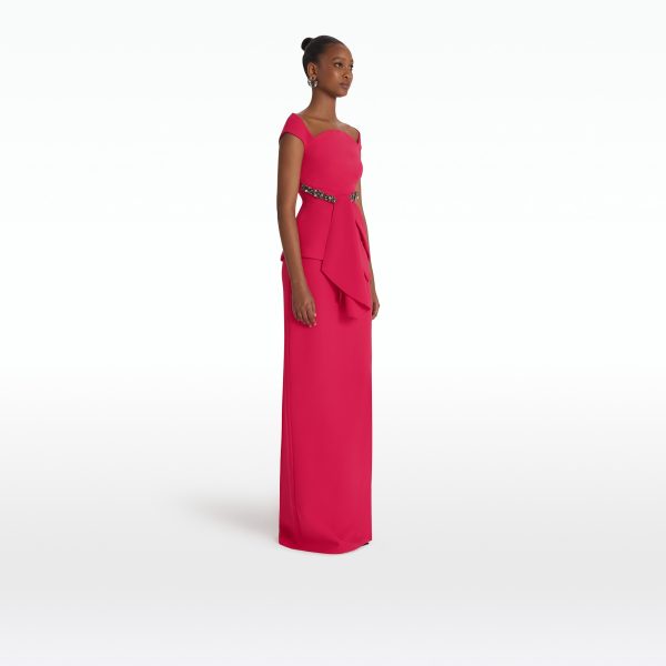 Sidha Raspberry Skirt - Image 5