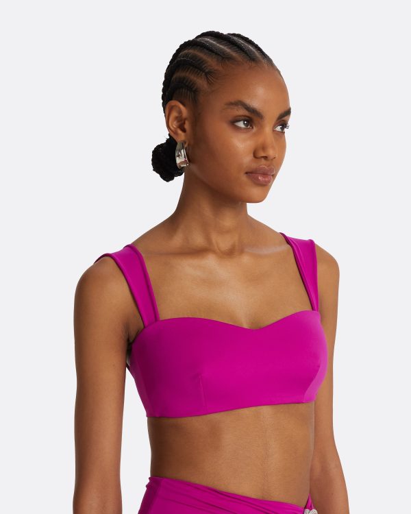 Willa Magenta Bikini Top - Image 3