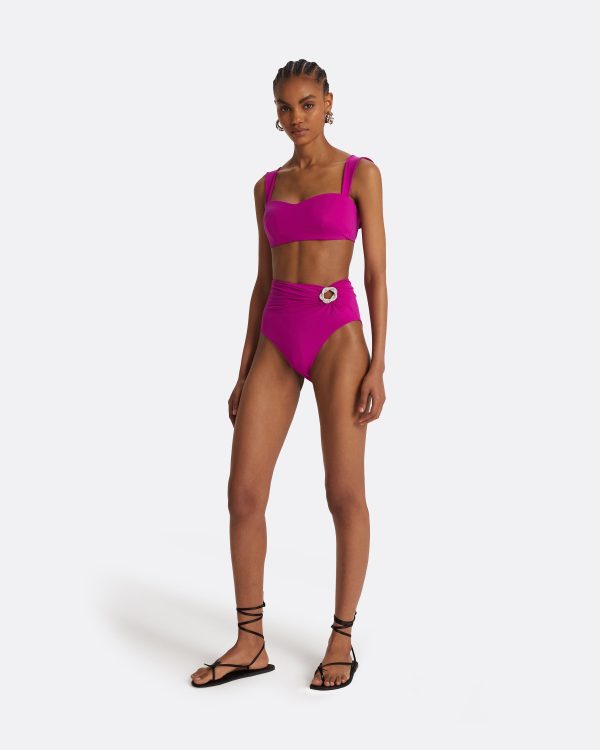 Willa Magenta Bikini Top - Image 4