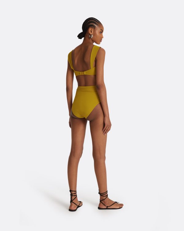 Tabi Chartreuse Bikini Bottom - Image 2