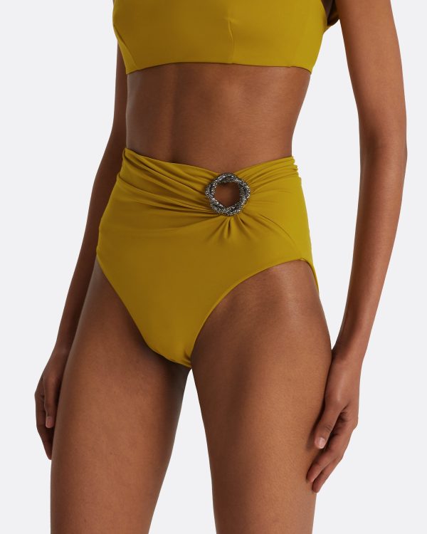 Tabi Chartreuse Bikini Bottom - Image 3