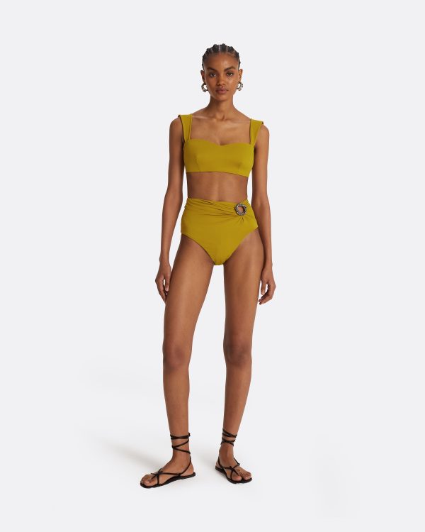 Tabi Chartreuse Bikini Bottom - Image 4