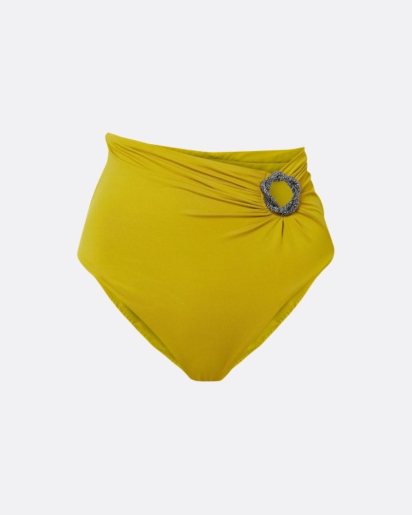 Tabi Chartreuse Bikini Bottom - Image 5