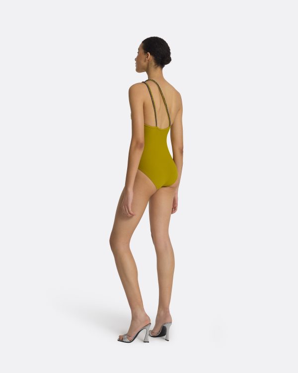 Mathildae Chartreuse Swimsuit - Image 2
